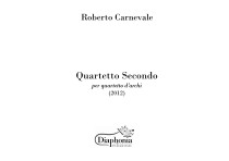 QUARTETTO SECONDO for string quartet